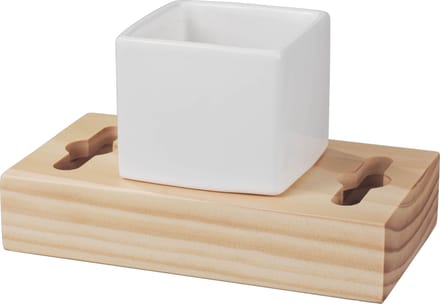 Haceka Foresc Pure Beker - Tandenborstelhouder - Badkameraccessoires