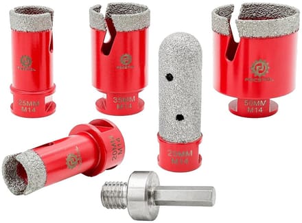 Diamantboor Set voor Tegels en Steen - 6 Stuks