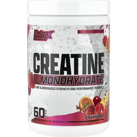 Nutrex Research, Creatine Monohydraat, Fruit Punch, 390g (13,76 oz)