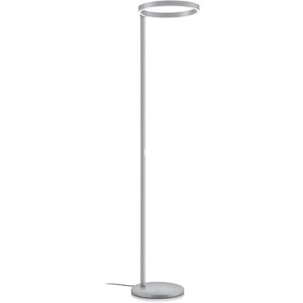 Knapstein Lana LED uplighter, mat nikkel, gebarenbediening