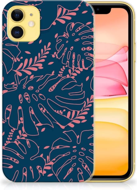 Apple iPhone 11 TPU Case Palm Leaves