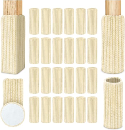 White-Label® Stoelpoot Beschermers - Sokken Viltjes - Anti Kras