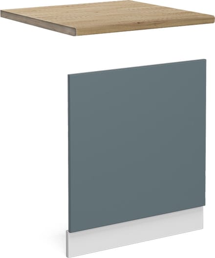 Vicco R-Line Frontpaneel – 60 cm WB Marmer Blauw-grijs