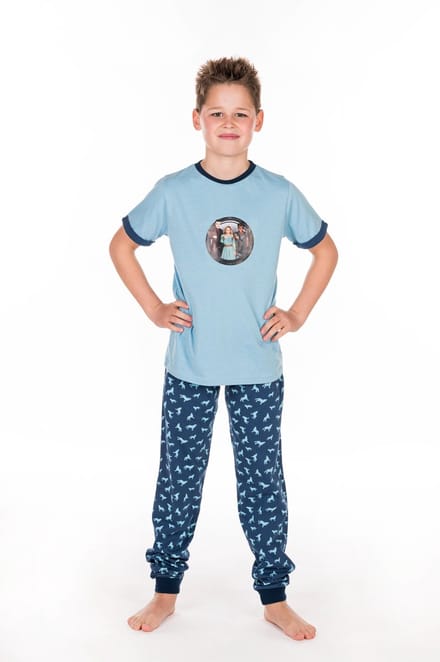 Nachtwacht zomer pyjama. Maat: 122/128 cm - 7/8 jaar.