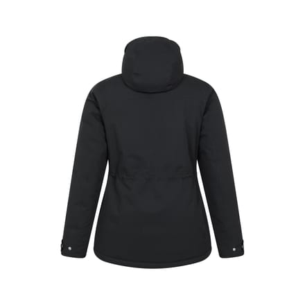 Mountain Warehouse Dames Maple Waterdichte Gevoerde Jas (Zwart)