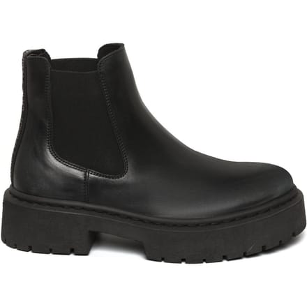 Steve Madden Glennis Booties Black Leather Größe: 41 | Stiefel Outlet | Damen | Schwarz