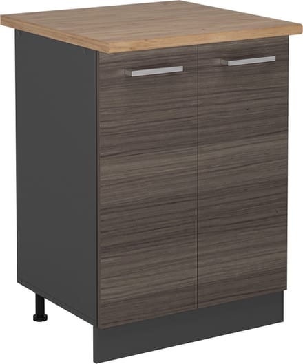 Vicco R-Line Keukenonderkast – 60 cm, WB Eik Edel grijs