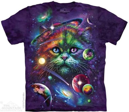 T-shirt Cosmic Cat XL