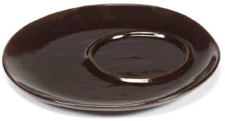 Serax Marie Michielssen La Mère koffie schotel D14.5cm ebony - set van 2