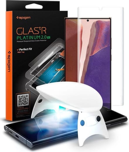Spigen Glas tR Platinum HD Samsung Galaxy Note 20 Tempered Glass