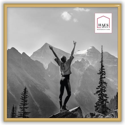 HAES DECO - Kunststof fotolijst 30x30 goud Easy Frame - EF13G
