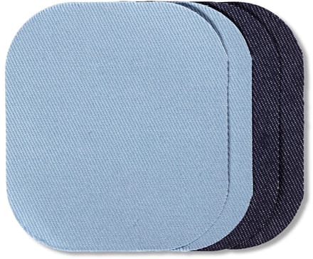 PRYM Patches Jeans opstrijkbaar 8x9 l'/d'blauw 929290 - Prym