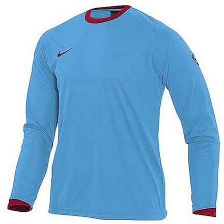 Nike Logo Heren Blauw Voetbal Top