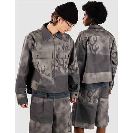 Jungles Jungles Flaming Dolphins Trucker Jas grijs