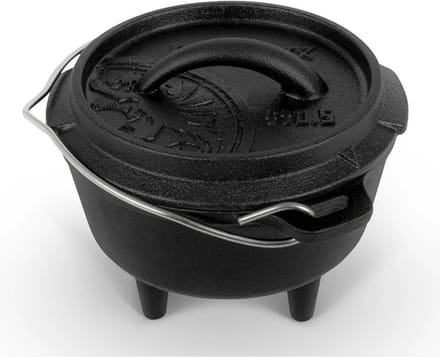 Gietijzeren Dutch Oven met pootjes Petromax 0,5 Liter