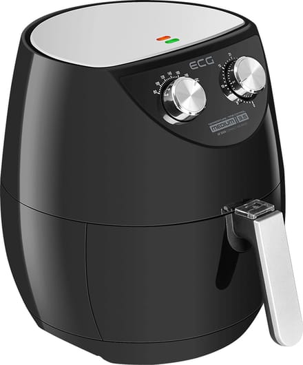 ECG AF 3500 - friteuse - Heteluchtfriteuse - Zwart/Roestvrijstaal - 3,5 l - 1500 W