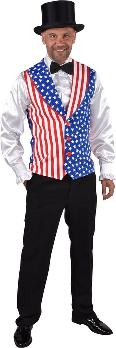 Gilet USA Heren - Maat M/L