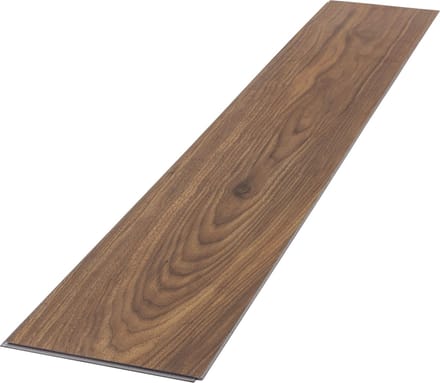 ML-Design Deluxe PVC-vloer click vinyl planken 122x18 cm outtrigger eiken bruin houtlook 4,2 mm dikte 1,54 m²/7 planken slipbestendig waterbestendig eenvoudige installatie laminaat planken natuurlijk houteffect belastingsklasse 34