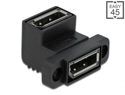 Delock Easy 45 DisplayPort Adapter angled 90°