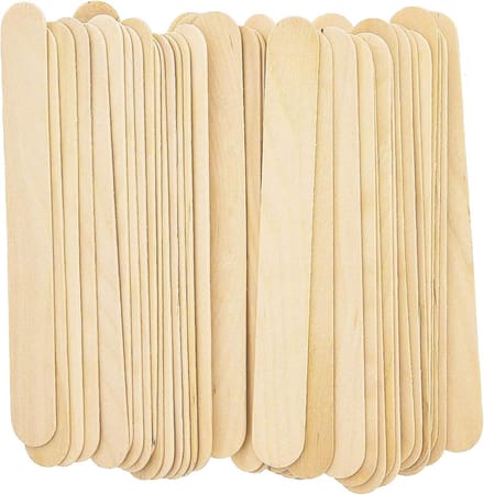 Wax Spatels - Ontharingssticks Hout - Harsen Lichaam - Glad Natuurlijk Hout - 15 cm - Niet gespecificeerd