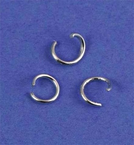 Split Ring, 5mm, Platinum, 50pcs