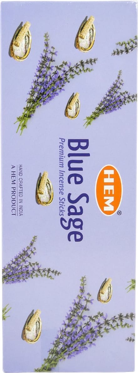HEM Wierook - Blue Sage - Slof (6 pakjes/120 stokjes)