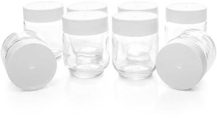 Rommelsbacher set potten JG 8 voor yoghurtmaker JG 40