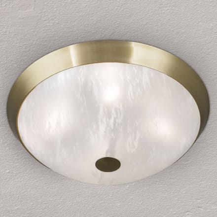 ORION Klassieke plafondlamp Jaya met glaskap, 42 cm