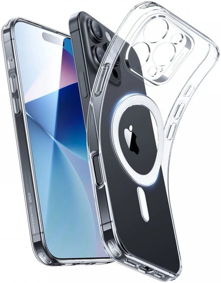 ESR Zero Clear HaloLock Geschikt voor Apple iPhone 16 Pro Max - Hoesje Compatibel met MagSafe - Back Cover met Magneet - Transparant