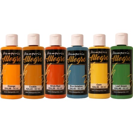 Stamperia Allegro Acrylic "Art of Travelling"