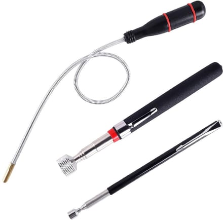 Telescopische Magnetische Hulpmiddelen Set van 3 - Flexibele Lifting Tools