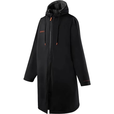 2025 ZONE3 Active -Flex Parka Dress - Black / Oranje