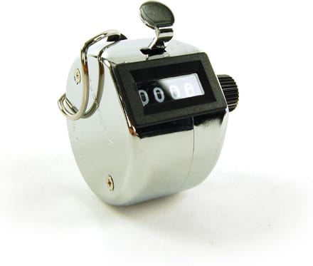 Rucanor Lap Counter - Rondenteller - Zilver