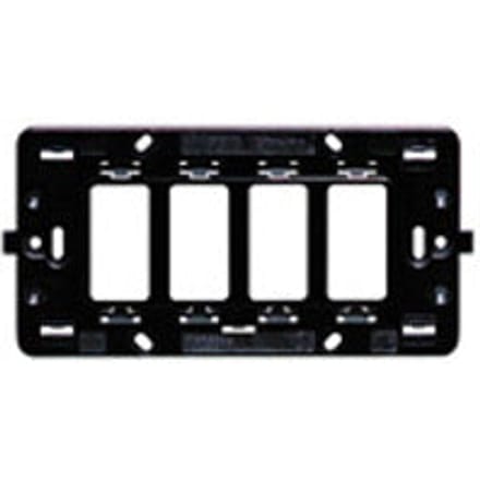 Bticino Magische Accessoires Houder 4 Modules - BT504S [50 stuks]