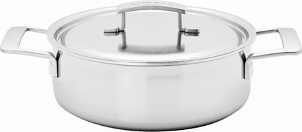 Demeyere Industry 5 - Lage kookpot met deksel - 24cm - 3.7L
