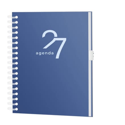 Huurdies® - Schoolagenda 26/27 - A5 - Blauw