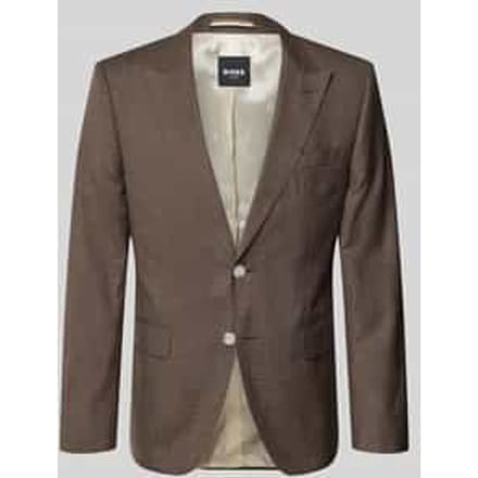 Regular fit colbert van scheerwolmix Model 'H-HUGE'