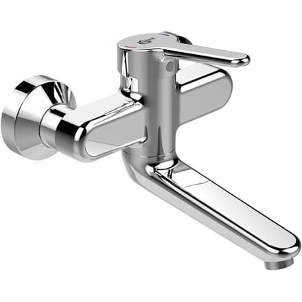 Ideal Standard 2 wall-mounted basin mixer, spout 15 cm BC115AA