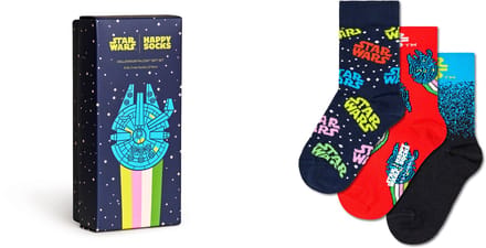 Happy Socks kids giftbox 3P sokken Star Wars multi (Star Wars)