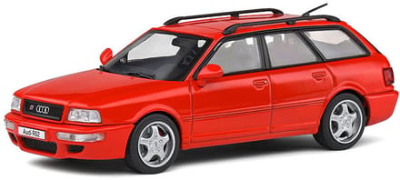 Audi RS2 Avant Powered by Porsche Solido Modelauto 1:43 1995 S4310102 Schaalmodel