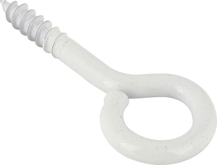 Schroefoog wit 4.5 x 35 mm (3 stuks)