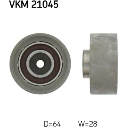 Tandriemgeleiderpoelie  SKF VKM 21045