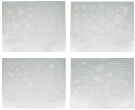 Raamsticker Kerst Thema