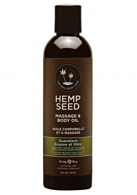 Earthly Body - Guavalava Massage Oil with Guava Blackberry Scent