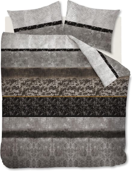 Beddinghouse Dennison Dekbedovertrek - Grijs 200x200/220