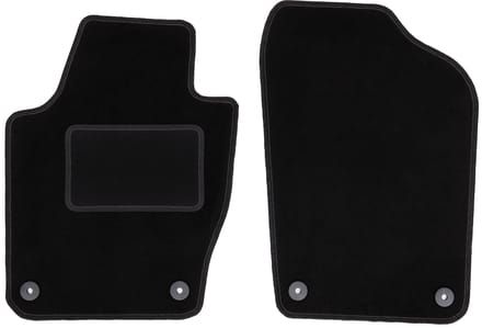 Voormatten zwart voor: Volkswagen Polo V hatchback (2009-2017)