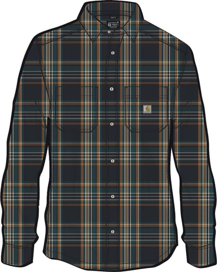 Carhartt Hamilton Relaxed LS Plaid Overhemd -