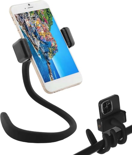 Famanu – Flexibele siliconen telefoonhouder universeel verstelbaar voor bed en bureau