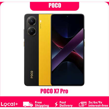 POCO X7 Pro 5G NFC Smartphone NFC 120Hz AMOLED 6000mAh 50MP Camera Yellow