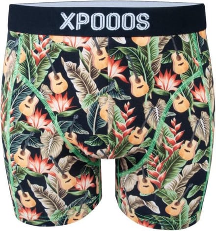 XPooos Heren Boxershort | Hawaï Blues